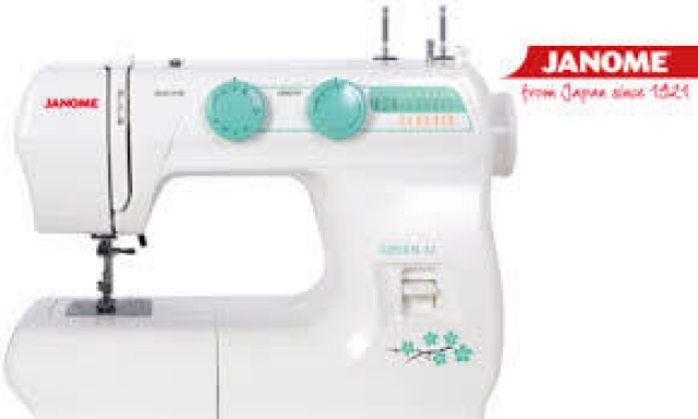 máquina de Costura Janome green12