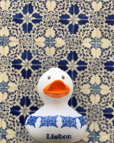 Lisbon Tiles Duck