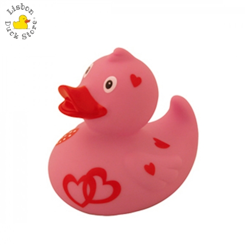 [ESGOTADO/SOLD OUT] Pink Heart Duck