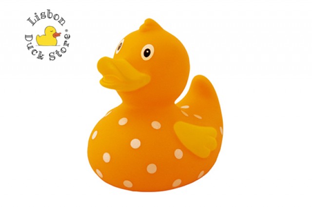 Yellow Duck with Dots