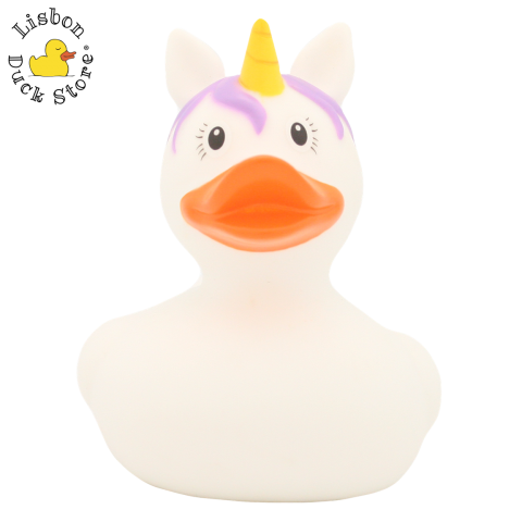 [ESGOTADO/SOLD OUT] Unicorn Duck, White
